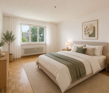 Charmante 4.5-Zimmer-Wohnung mit Balkon in Binningen - Photo 2