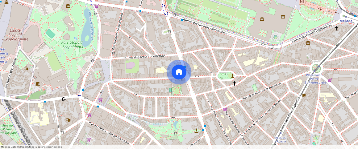 Rue Général Leman **, 1040 Etterbeek