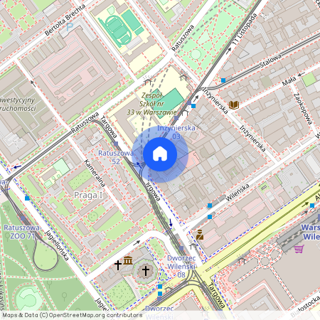 ul. 11 Listopada 4, Nowa Praga, Praga-Północ, Warszawa, mazowieckie