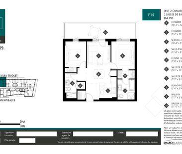 Appartements de luxe4½ à louer - Photo 1