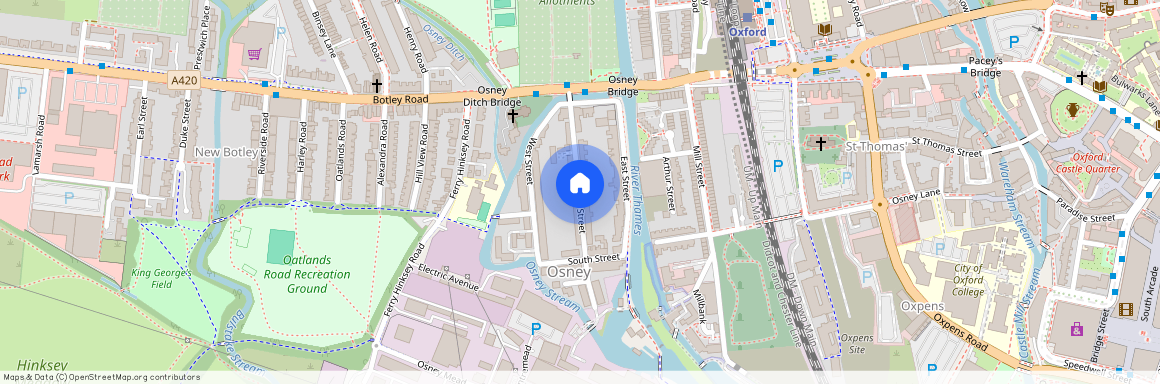 Bridge St, Osney Island, OX2 0BA, Oxford
