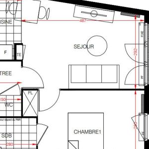 Appartement à louer 2 pièces • 42,90 m2 Viroflay - Photo 2