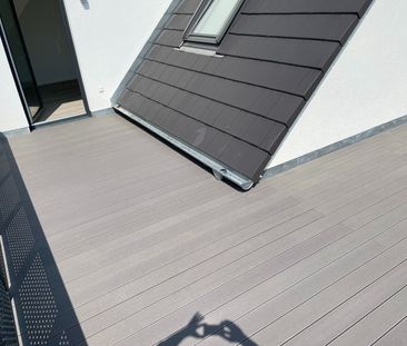 NEUBAU 2023! 2-Zimmer-Wohnung mit Dachterrasse und Einbauküche in F... - Photo 6