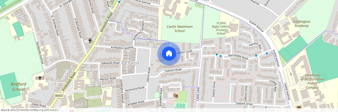 Crediton Close, Bedford