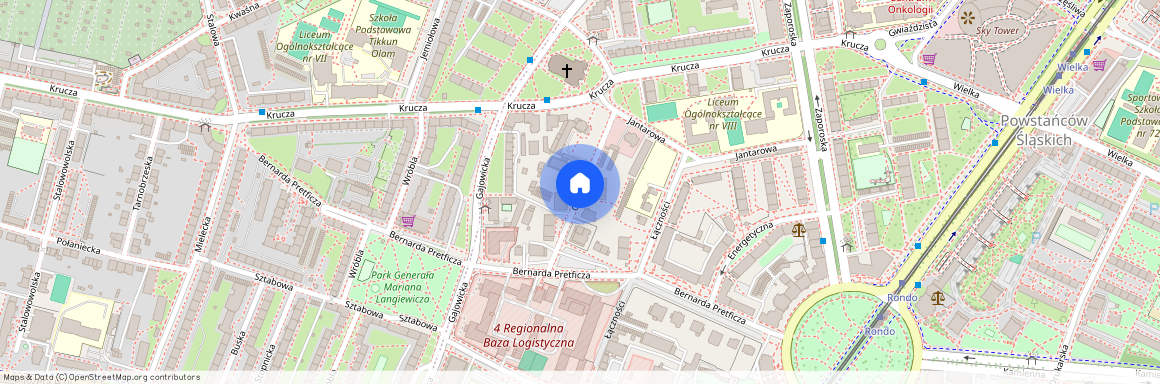 Oficerska, Wrocław, Południe