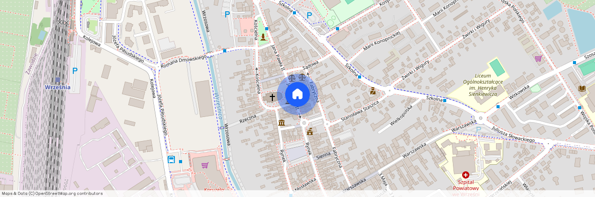 ul. Jana Pawła II 6, Września, Września, wrzesiński, wielkopolskie