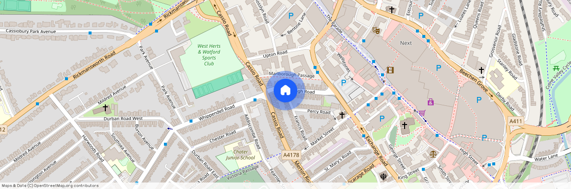 Central Watford WD18 0QB
