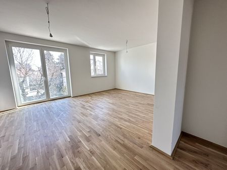 Neubauwohnung mit 3 Zimmer und sonnigem Balkon in ruhiger Lage im Grazer Bezirk Eggenberg – Provisionsfrei! - Photo 3