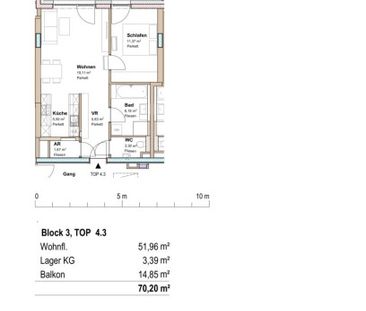 2-Zimmer Neubauwohnung mit Loggia im VKB Park Mercurius - 51,96 m² ... - Photo 2