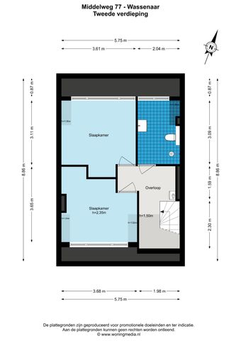 Huis te huur: Middelweg 77 2241 AP Wassenaar - Photo 5