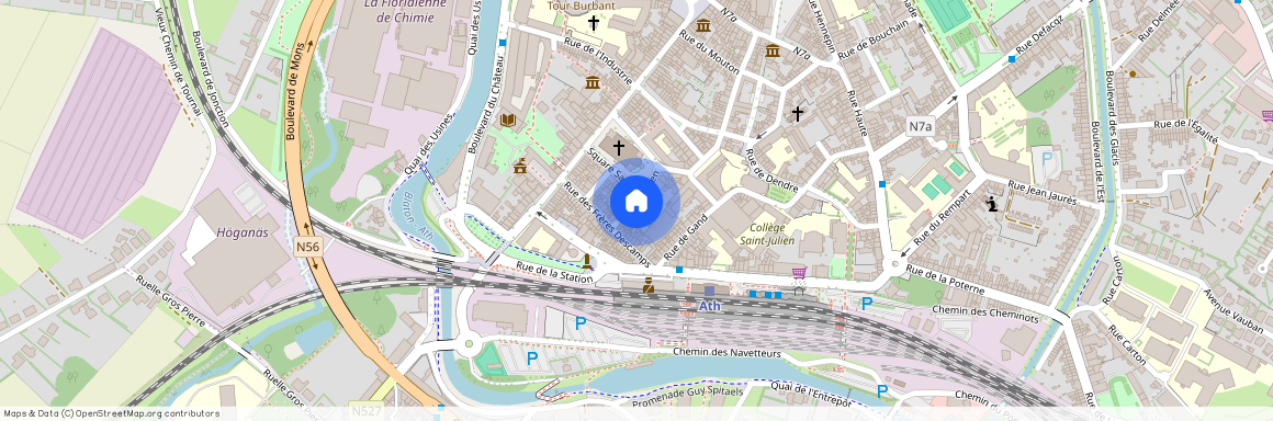 Rue Du Puits Caffin, 3, 7800, Ath