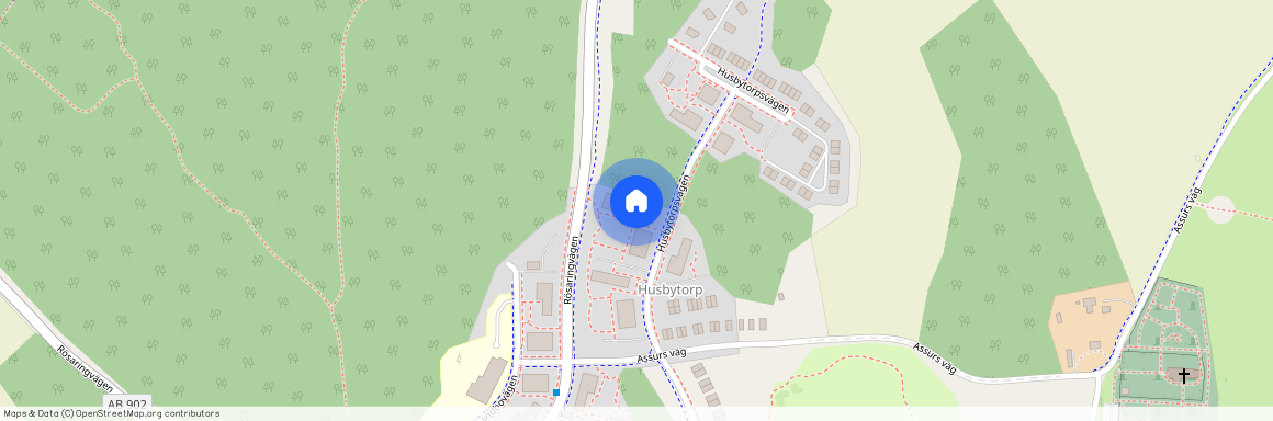 Upplands-Bro, Husbytorpsvägen, 3D, 19733