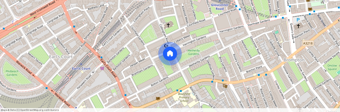 Collingham Gardens, South Kensington, London, SW5
