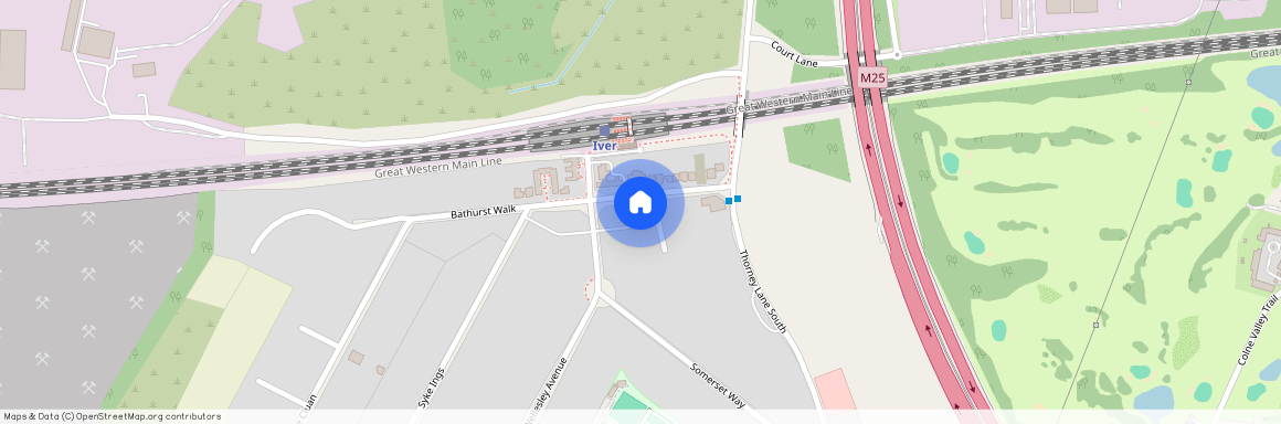 Bathurst Walk, Iver, SL0