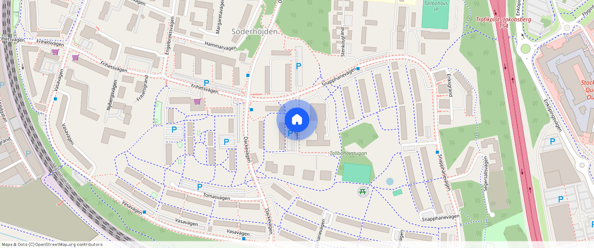 Snapphanevägen, Järfälla