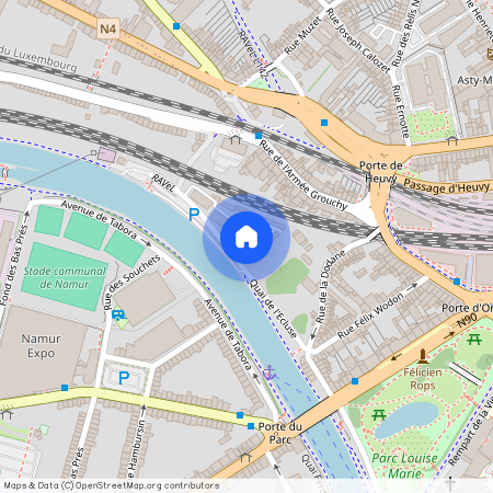 Quai De L'ecluse, 5, 5000, Namur