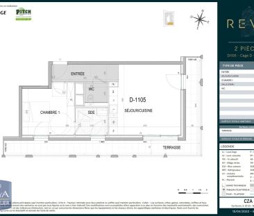 Appartement à louer 2 pièces 47.3m² - Photo 1