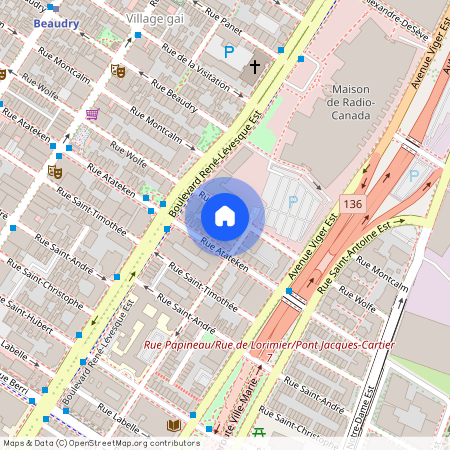 app.1070, 1070 Rue Wolfe, H2L 3J1, Montréal