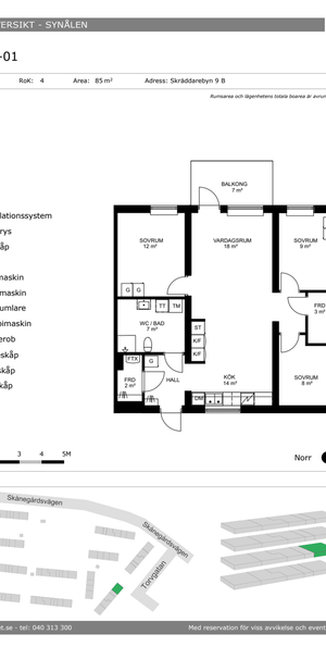 Skräddarebyn 9B, Bunkeflostrand - Foto 1