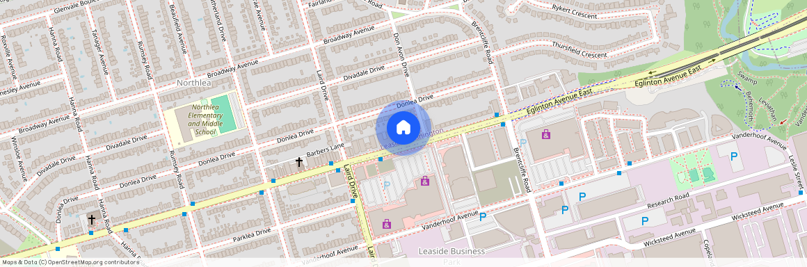 214 896 Eglinton Avenue E, Leaside, Toronto, M4G 2L2