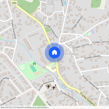 Solidarności, Zielona Góra, Przylep