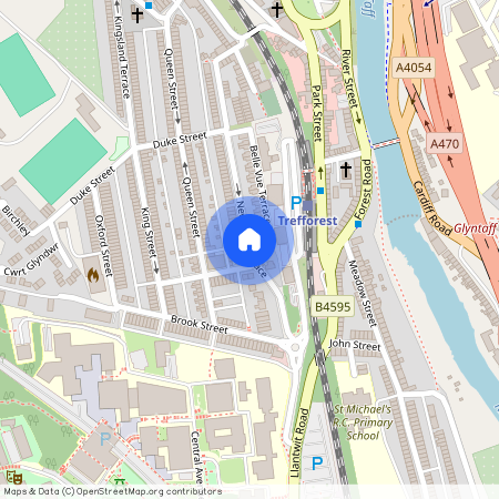 New Park Terrace, Rhondda Cynon Taf CF37