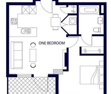 1 bedroom flat to rent - Photo 3