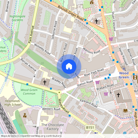 Cumberland Road, Alexandra Park, London, N22
