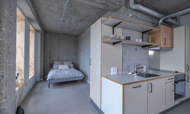 Rummeligt studio et stenkast fra Amagerbro - Photo 1