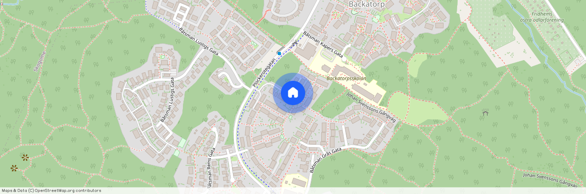 Plockerotegatan, Hisings Backa