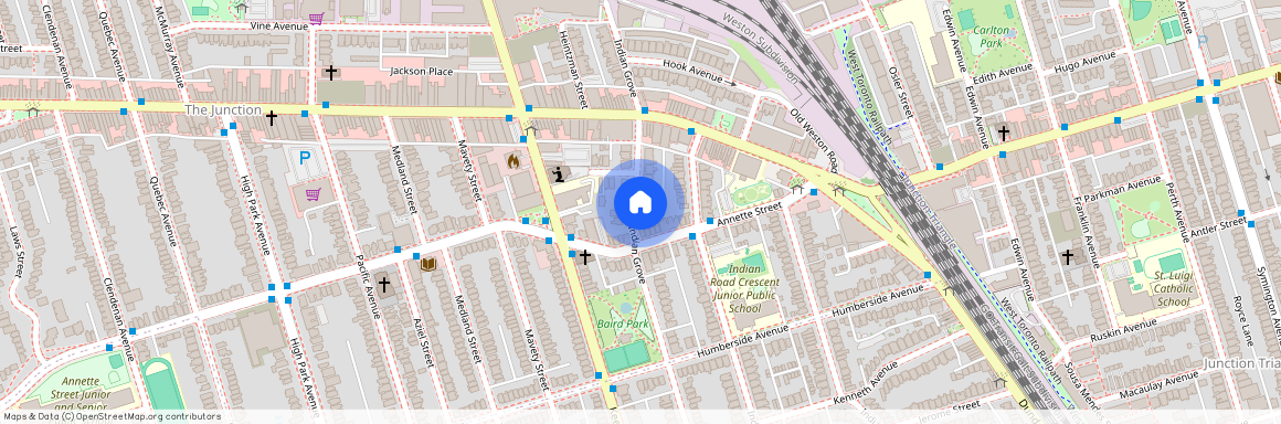 483 Indian Grove Unit# Upper, Toronto