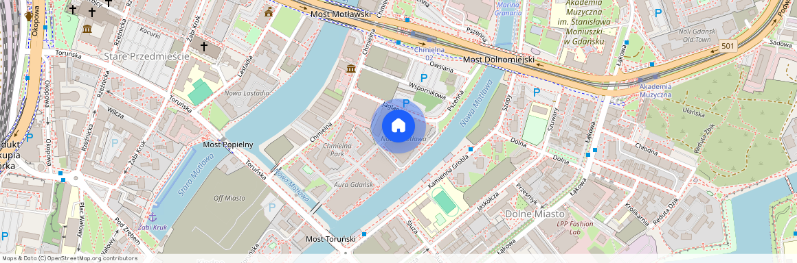 ul. Jaglana, Śródmieście, Gdańsk, pomorskie