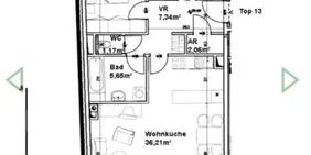 Moderne 3-Zimmer-Wohnung mit Balkon - Foto 3