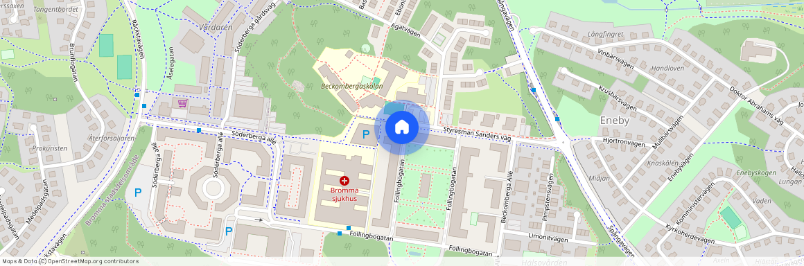 Styresman Sanders väg, Bromma