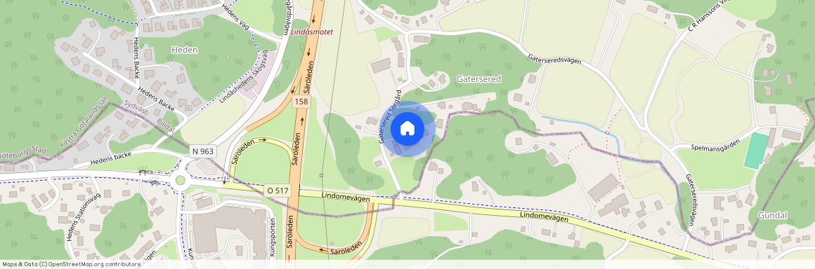 Gatersered sörgård 9, 427 41 Billdal, Halland