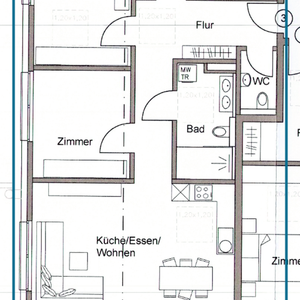 Hochwertige 4-Zimmer-Neubauwohnung mit Balkon & EBK – 73734 - Photo 2