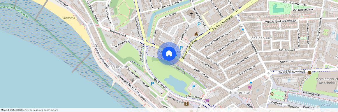 Badhuisstraat 165-A, Stadhuisplein e.o., 4382AL, Vlissingen