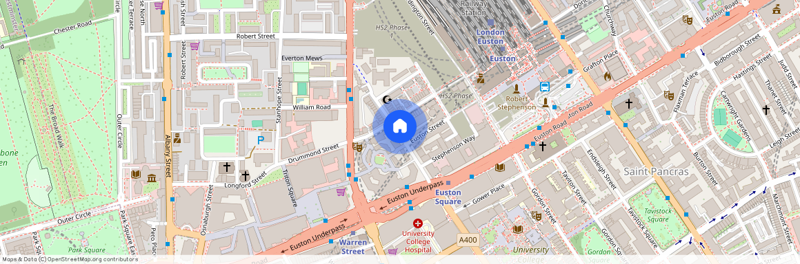 North Gower Street, Euston, London, NW1 2NB