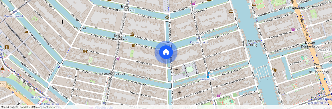 Grachtengordel-Zuid, 1017 LS, Reguliersgracht, Amsterdam