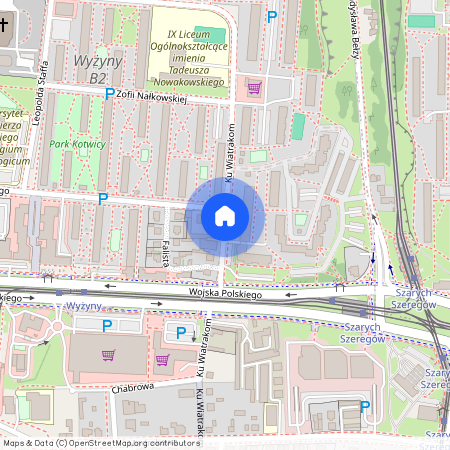 ul. Ku Wiatrakom, Wyżyny, Bydgoszcz, kujawsko-pomorskie