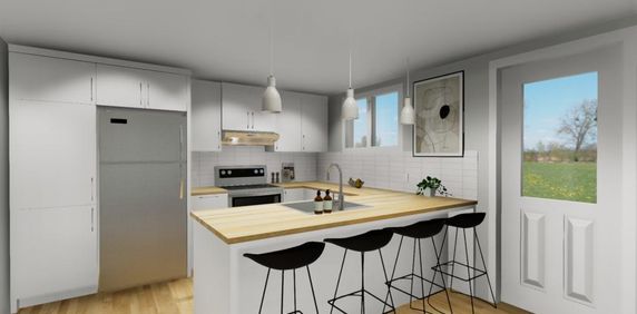 4 et demi Accepte animaux - Photo 2