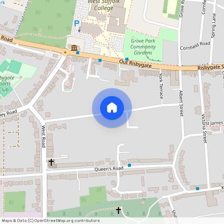 York Road. Bury St Edmunds, Bury St. Edmunds, IP33