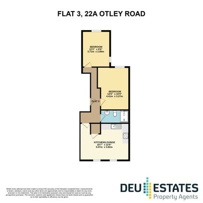 2 bedroom Flat in Otley Road, Leeds - Photo 1