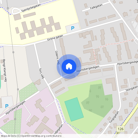 Alvesta Centrum, Kronoberg, Hjortsbergavägen 16 A