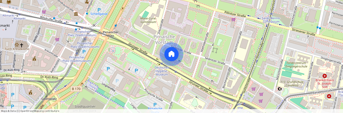 Grunaer Str. 24, 01069 Dresden - Pirnaische Vorstadt