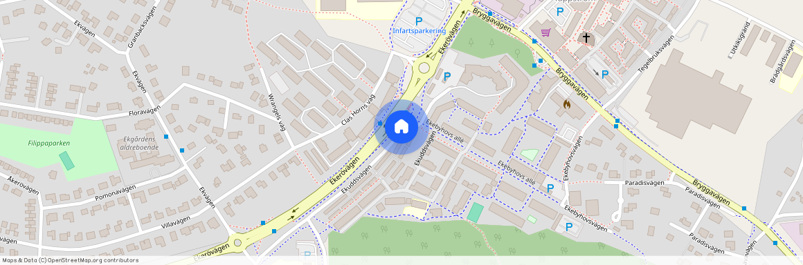 Ekuddsvägen, Ekerö