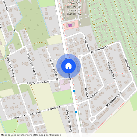 ul. Elizy Orzeszkowej, Nysa, Nysa, nyski, opolskie