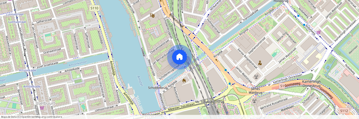 Weesperzijde, 1091 GA, Schollenbrugstraat, Amsterdam