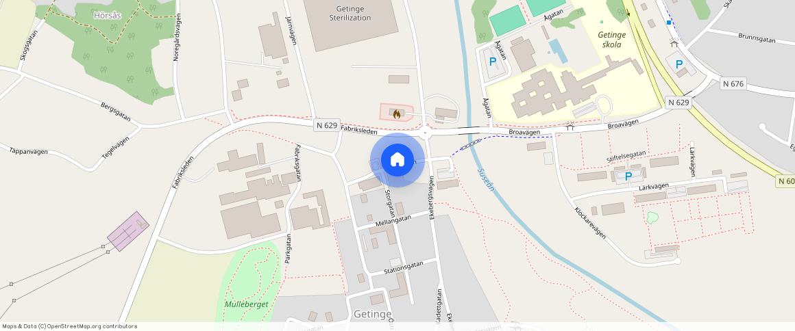 Brogatan, Getinge