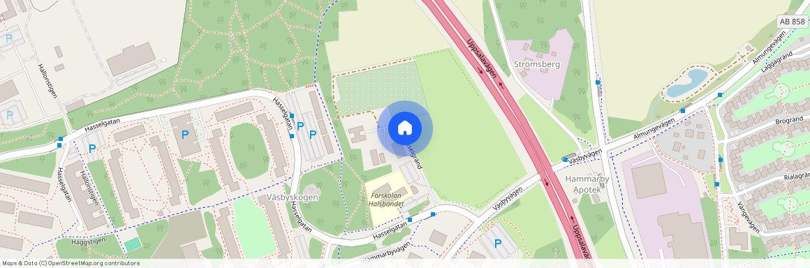 Hasselgränd, Upplands Väsby